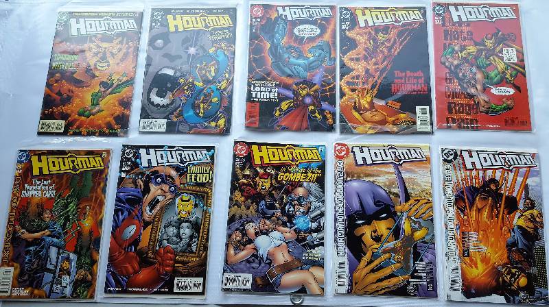 Lot of 10. DC Comics - Hourman