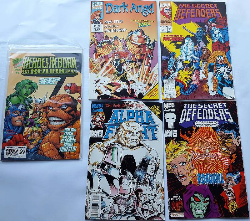 Lot of 5. Marvel Comics