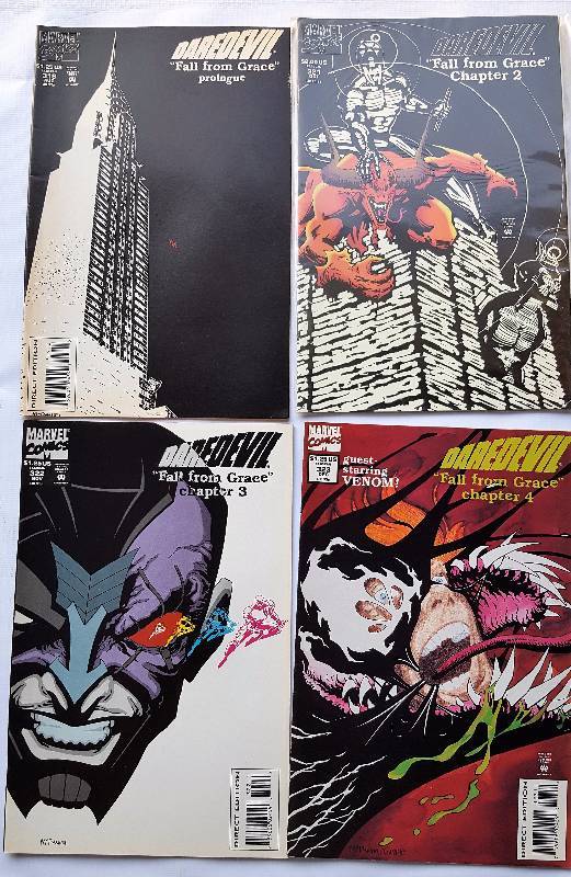 Lot of 4. Marvel Comics Daredevil