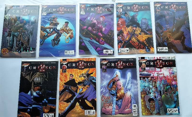 Lot of 9. Cliffhanger Crimson Comics