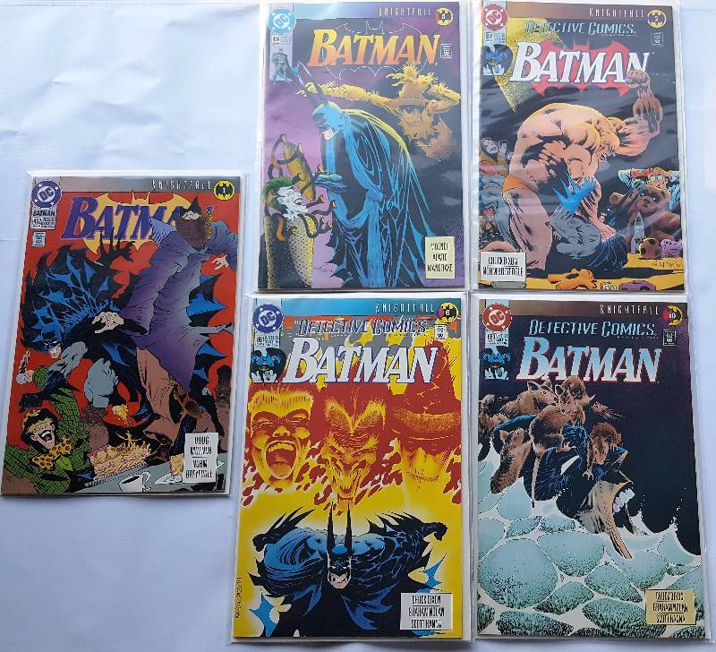 Lot of 5. DC Comics - Batman