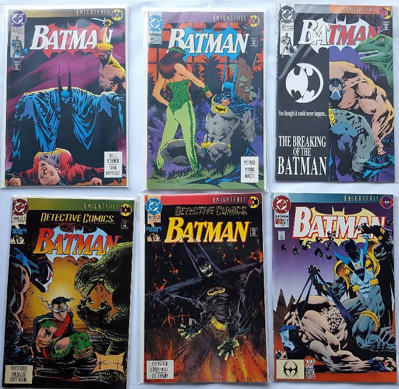 Lot of 6. DC Comics - Batman