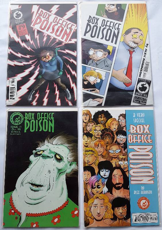 Lot of 4. Antarctic Press - Box office Poison Comics