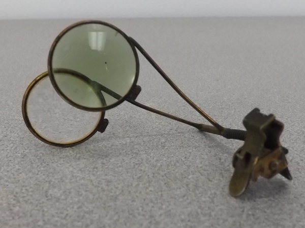 Early Antique Colored Bausch & Lomb Jewelers Glasses