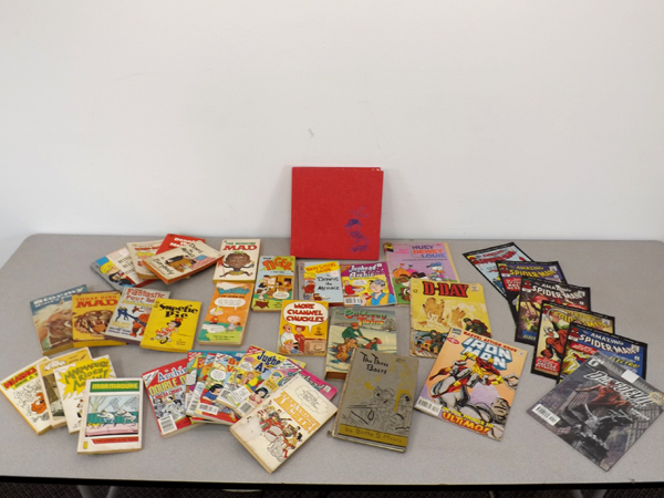 Vintage Childrens Books, Comics, Etc