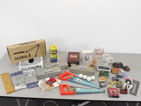 Lot of Misc Useful Items -Lamps, Tools, Collectibles