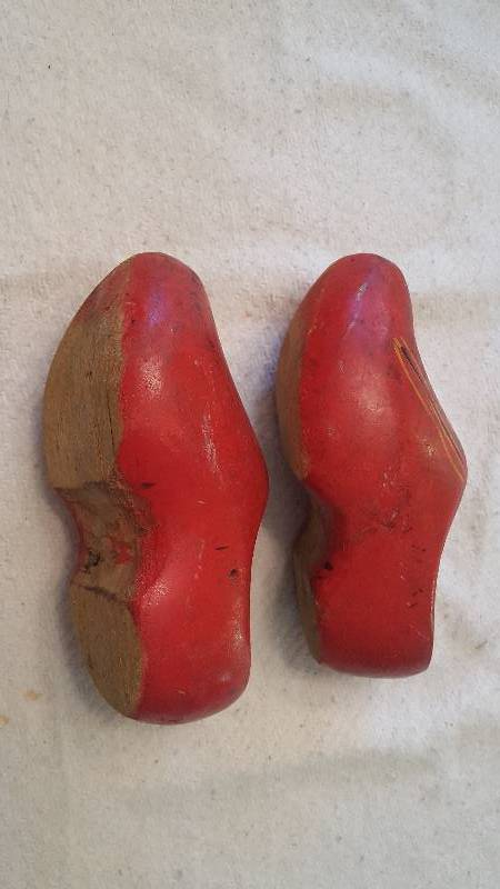 lot 71 image: Wooden Clogs