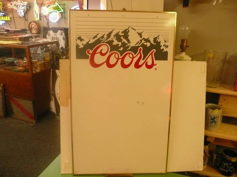 VINTAGE COORS DRY ERASE BOARD
