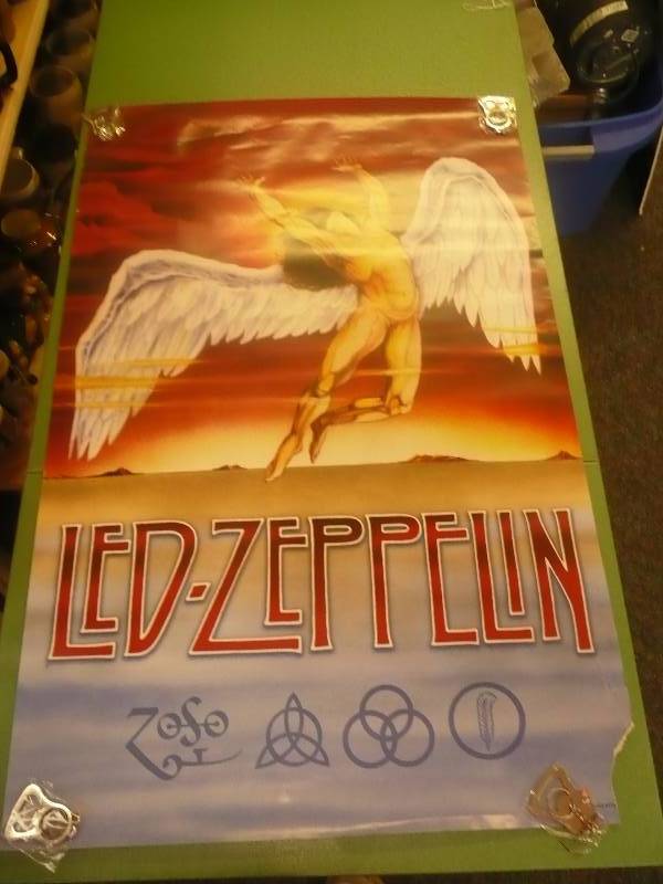 VINTAGE LED ZEPPELIN POSTER