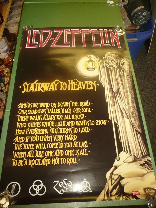 VINTAGE LED ZEPPELIN POSTER