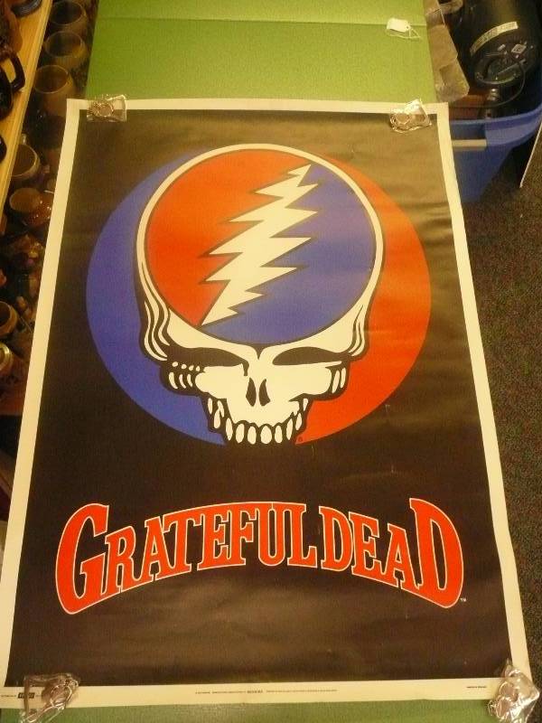 1970s GRATEFUL DEAD POSTER (GOOD CONDITION)