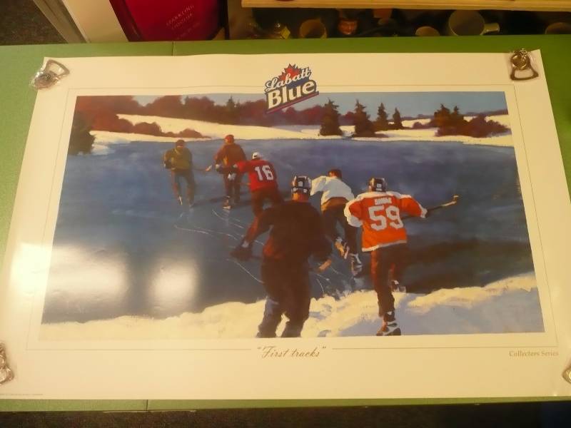 2005 LABATTS HOCKEY POSTER (GOOD CONDITION - NEVER HUNG)