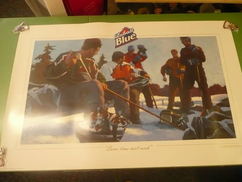 2005 LABATTS HOCKEY POSTER (GOOD CONDITION - NEVER HUNG)