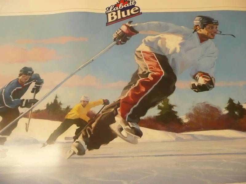 2005 LABATTS HOCKEY POSTER (GOOD CONDITION - NEVER HUNG)