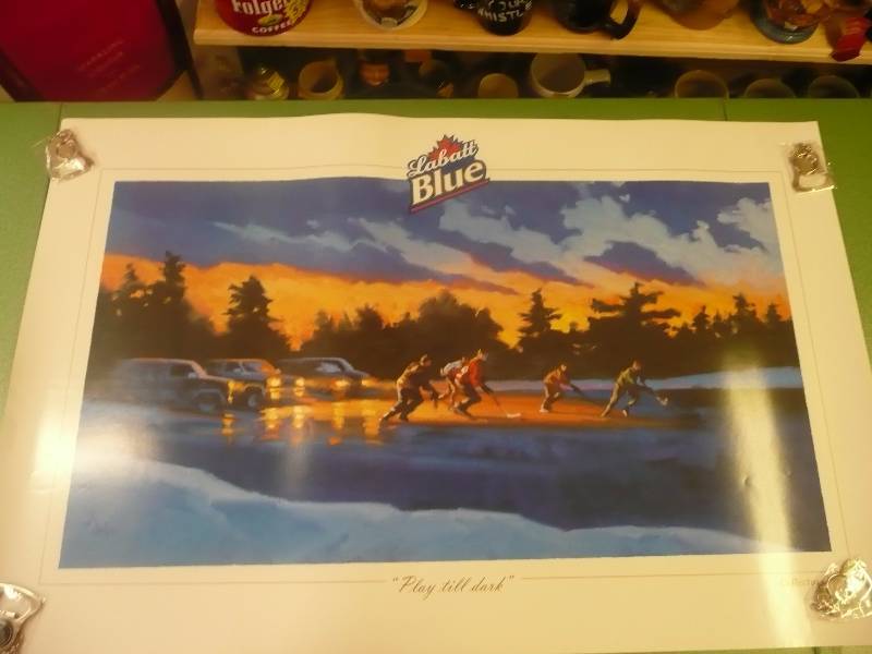 2005 LABATTS HOCKEY POSTER (GOOD CONDITION - NEVER HUNG)