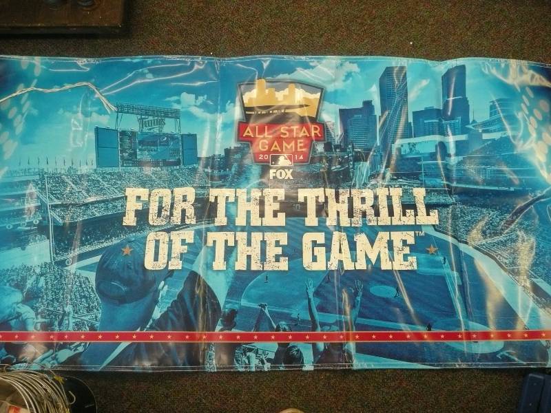 TWINS ALL-STAR GAME BANNER - LARGE
