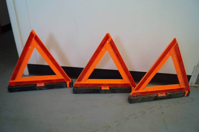 Reflective Warning Signs