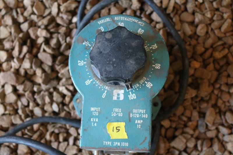 lot 15 image: Dayton Ohio variable transformer