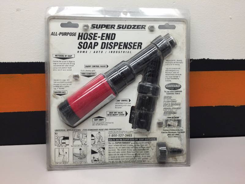 lot 2 image: SUOPER SUDZER HOSE-END SOAP DISPENSER
