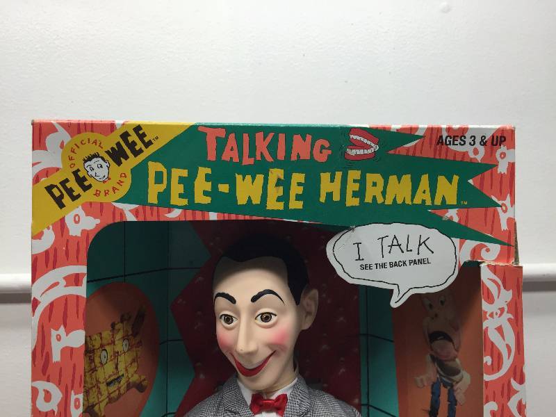 lot 5 image: PEE-WEE HERMAN TALKING DOLL IN THE BOX