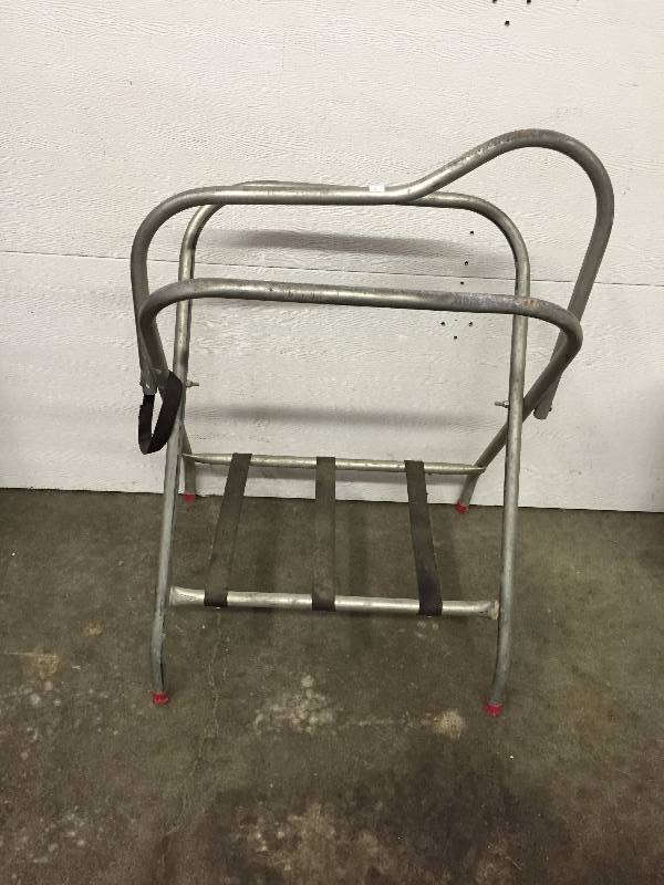 lot 24 image: SADDLE STAND, HYDROTHOLO GRANULAR AQUATIC ALGICIDE AND HERBICIDE 15LBS