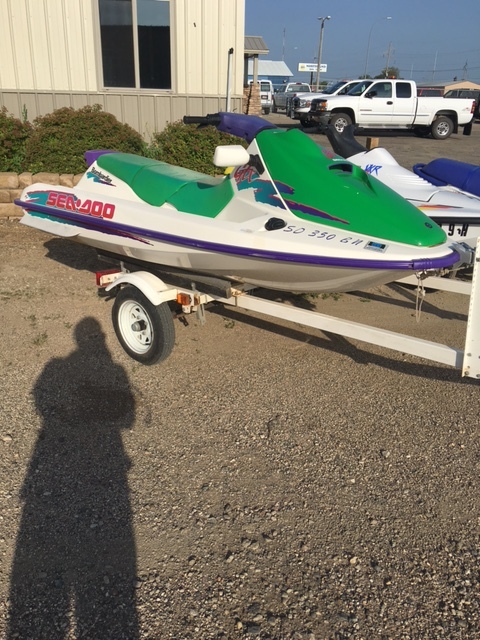 lot 2 image: 93 Yamaha and 94 SeaDoo