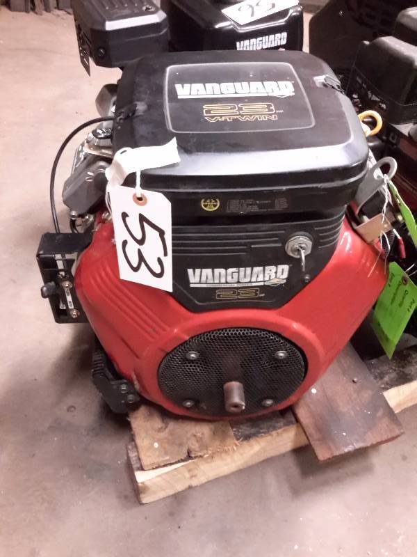 lot 53 image: VANGUARD, 23 H.P.  V Twin  Electric Start