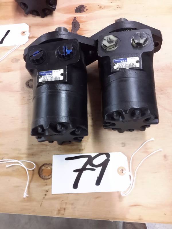 lot 79 image: CHAR LYNN, Hydraulic Motors.. See closeup of tag for sizenumbers