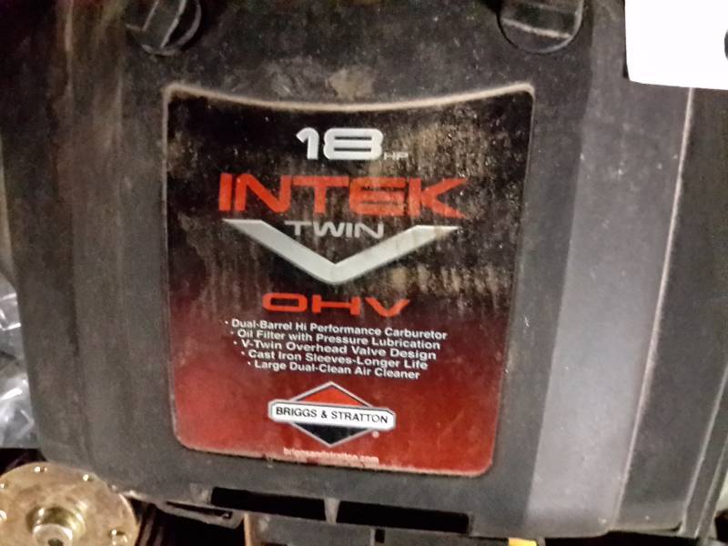 lot 87 image: All the parts for an 18 H.P. INTEK Motor.. All parts SHOULD be there, but not positive.. Please inspect or be prepared for a few to be missing.