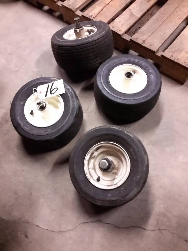 lot 16 image: 4, Carlisle, 13in x 6.50 in x 6 in Tires with rims