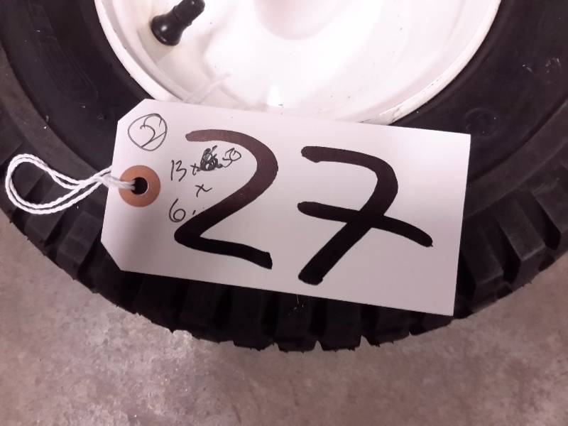 lot 27 image: 2, 13in x 6.50 in x 6in with rims