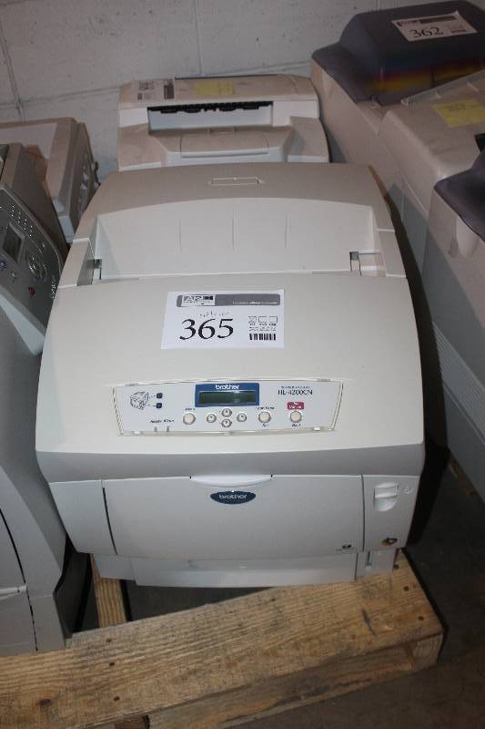 lot 365 image: Brother HL-4200CN Network Ready Workgroup Color Printer