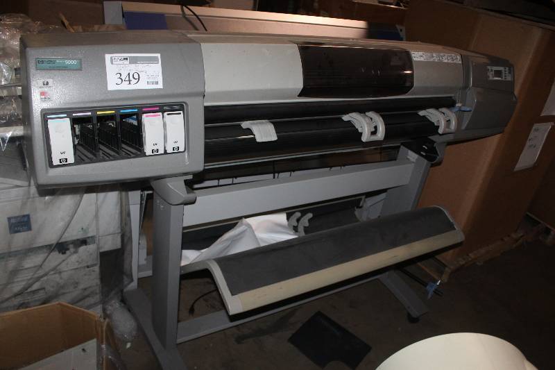 lot 349 image: HP DesignJet 5000PS Large Format Printer For Parts