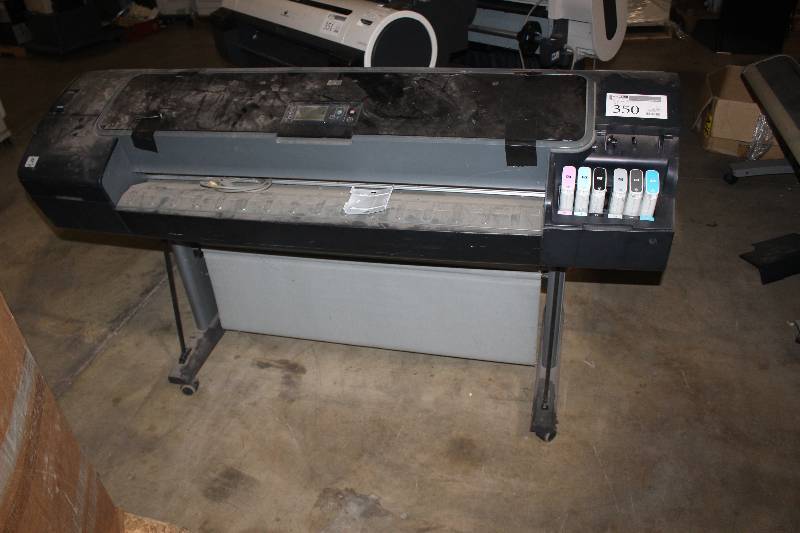 lot 350 image: HP DesignJet Z3100 Large Format Printer For Parts