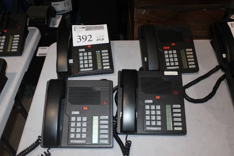 lot 392 image: Lot of (4) Meridian M2006 Telephones