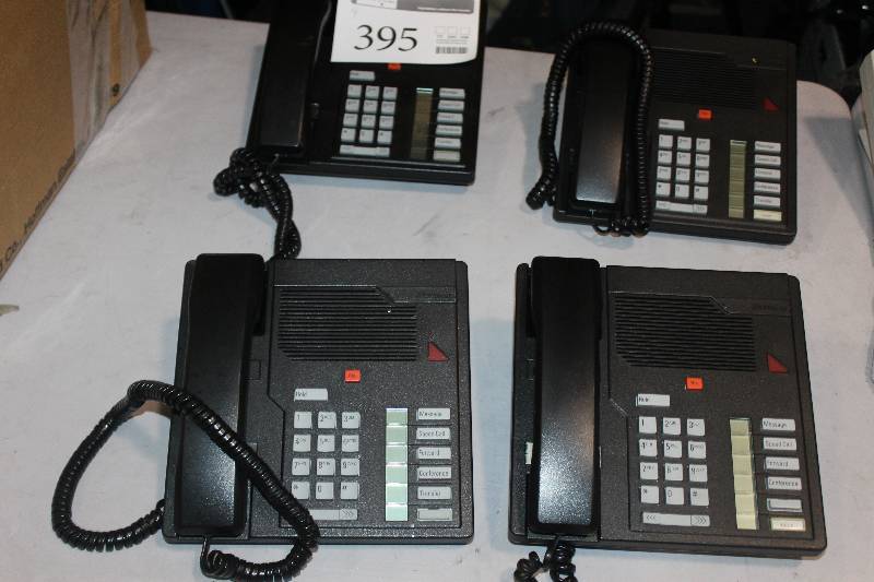 lot 395 image: Lot of (4) Meridian M2006 Telephones
