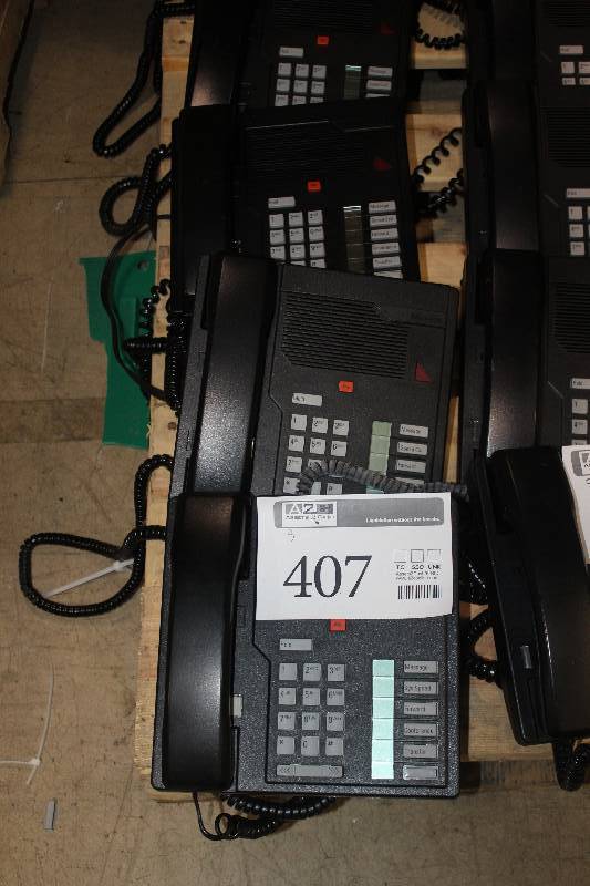 lot 407 image: Lot of (5) Meridian M2006 Telephones
