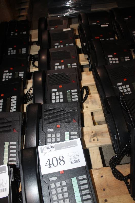 lot 408 image: Lot of (6) Meridian M2006 Telephones