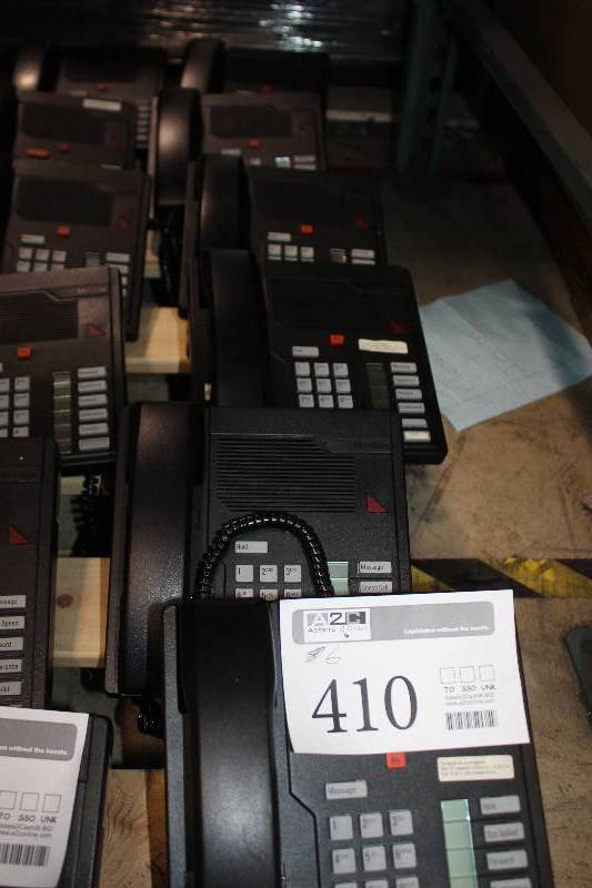 lot 410 image: Lot of (6) Meridian M2006 Telephones