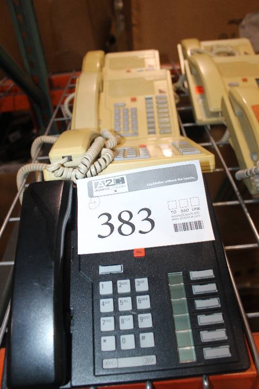 lot 383 image: Lot of (4) Meridian M2008 Telephones