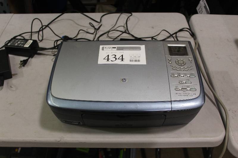 lot 434 image: HP PSC 2355 All-in-One Ink Jet Color Printer