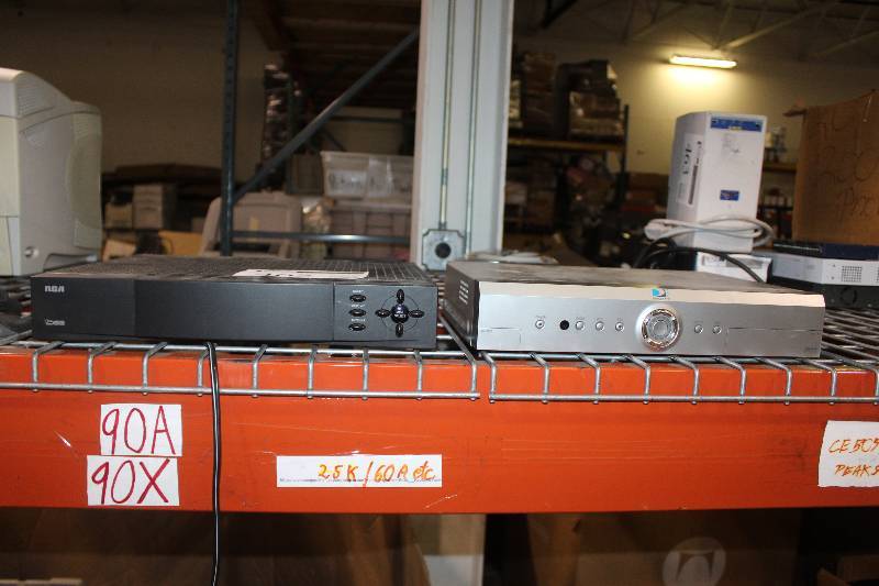 lot 465 image: Lot of (2) Electronics Including 1) RCA Satellite Receiver AND 1) DirectTV Receiver