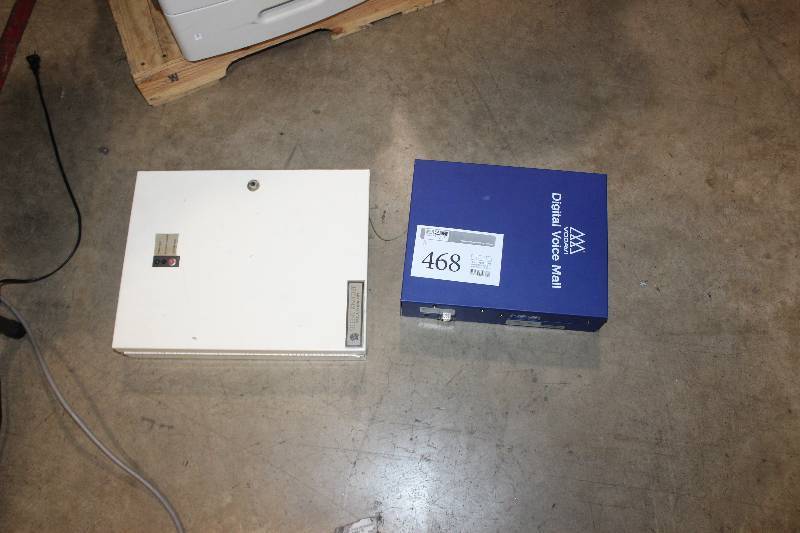 lot 468 image: Lot of (2) Electronics Including 1) Silent Knight Security System AND 1) Vodavi Digital Voice Mail