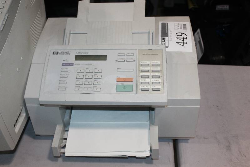 lot 449 image: HP OfficeJet 300 Multi Function Printer