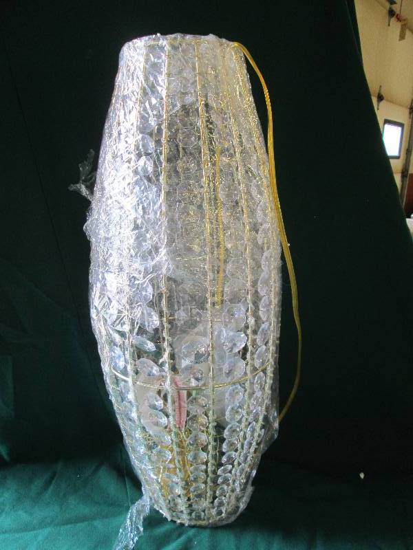 Medium Faux Crystal Lamp...
