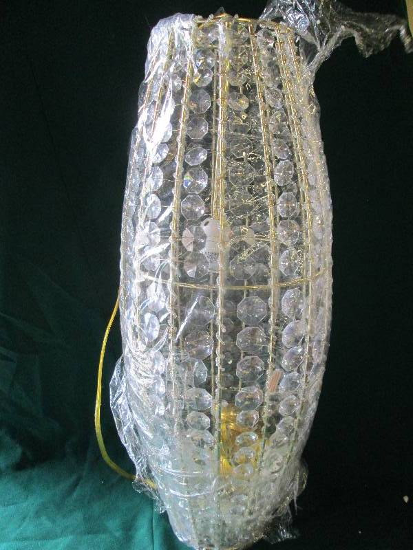Medium Faux Crystal Lamp...
