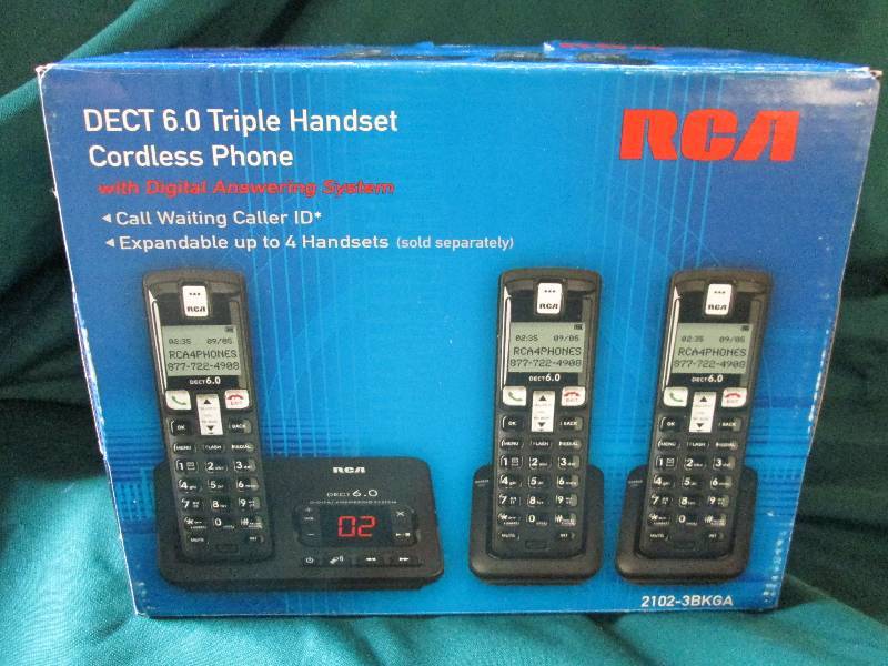 electronics   DECT 6.0 Triple Hands...