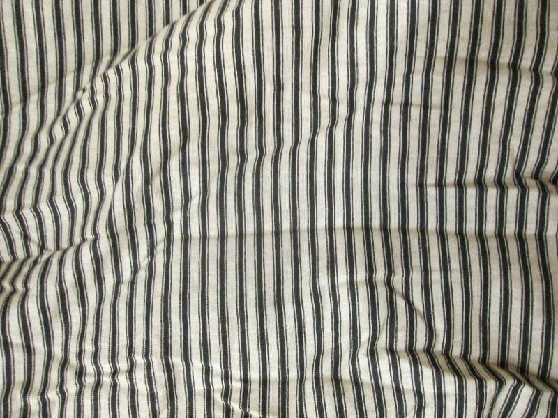 King Black and Cream Stripe Comfort...