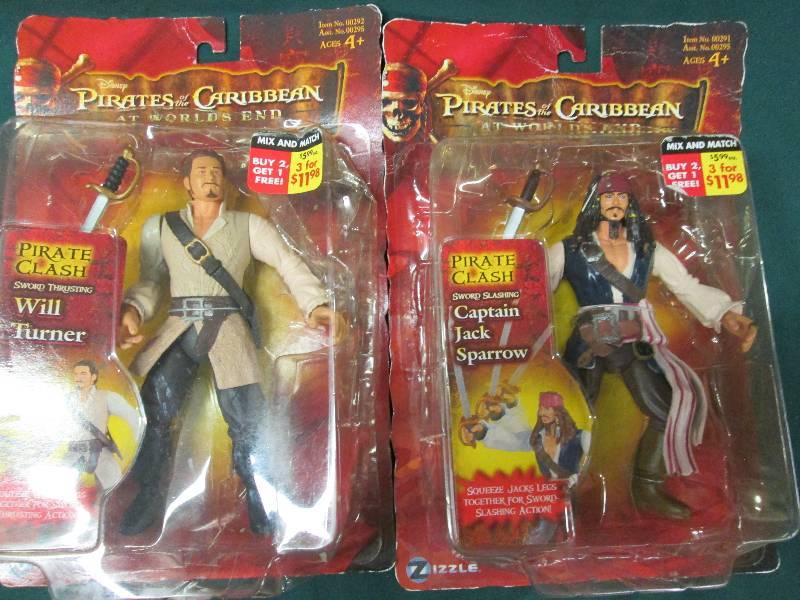 2 Pirates of the Caribbean Action F...