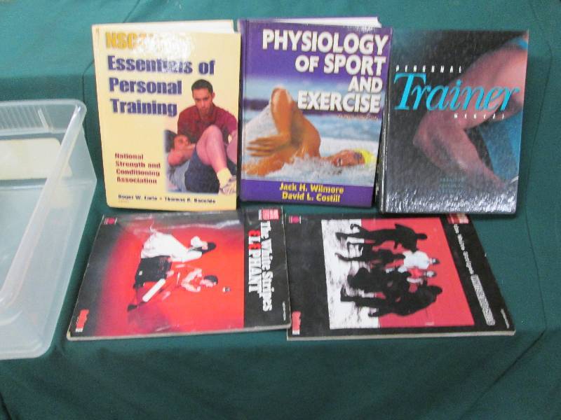 3 Hardbound Personal Training Textb...